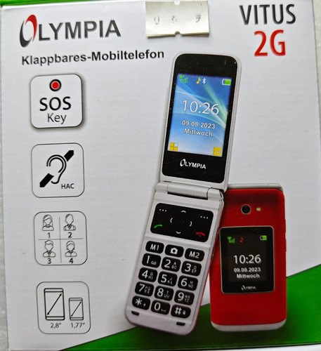 Olympia vitus klapphandy - olympia,