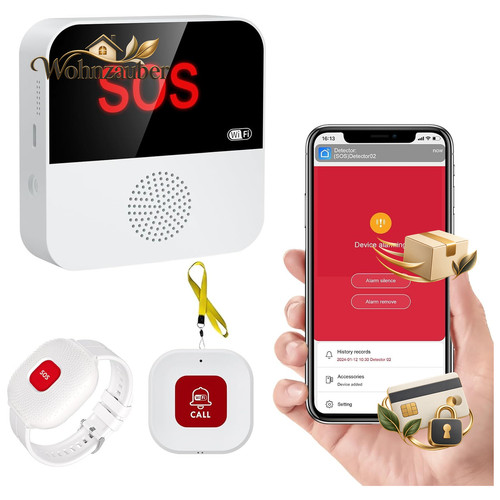 Notrufknopf senioren wlan - notrufknopf,